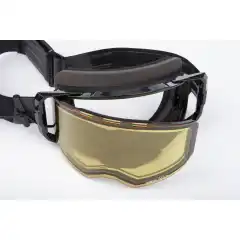 Edge eFire Goggle Slope Black Light Yellow Tint Unisex