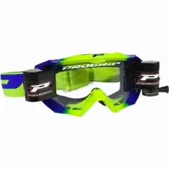 Goggles Venom Roll Off Fluo Yellow/Blue