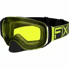 Ride X Spherical Goggle Black/Hi Vis OS