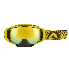 Klim Oculus Briller - Diamond Fade Gul Gull speil linse & lys gul linse