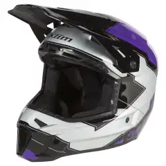 F3 Helmet ECE Verge Heliotrope - Metallic Silver
