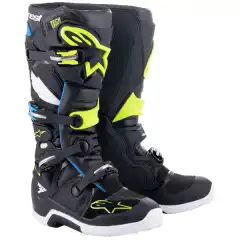 BOOTS TECH 7 BLACK/BLUE/YELLOW FLUO