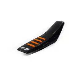 ONEGRIPPER Seat Cover - RIBBED Black - Orange