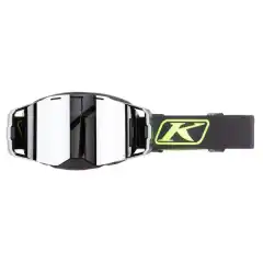 Edge Goggle Focus Asphalt Hi-Vis Dark Smoke Silver Mirror Unisex