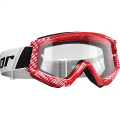 Goggle Youth Combat Cap Red/White
